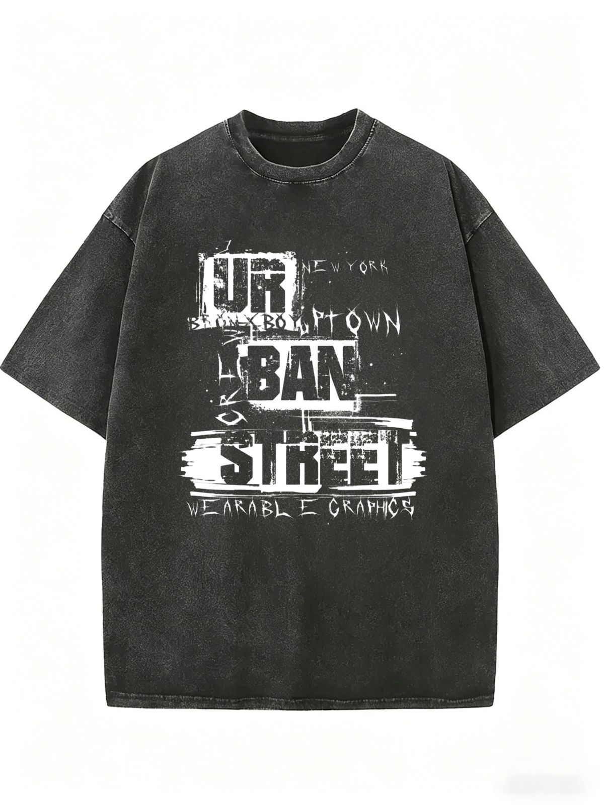 Women's Loose-fitting T-shirt, Urban Street Style, Suitable For Casual Occasions, Round Neck And Short Sleeves._ecoleips.com