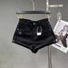 2026 Summer New High-waisted Denim Shorts With Diamond Design Women's Wide-legged Slim-fitting Hot Pants_ecoleips.com