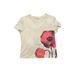 Korean Fashion Y2K Summer Baby T-Shirt Streetwear Gothic Harajuku Pattern Print Top for Women_ecoleips.com