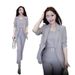 girl 2025 Spring And Autumn New Slim Fit Fashionable Elegant Light Casual Three-Piece Professional Women's Suit_ecoleips.com