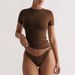 2025 Women's Fashion High-End Short-Sleeve T-Shirt Y2K Cross-Border Bestseller Slim Fit Sexy Hot Girl Pure Desire_ecoleips.com