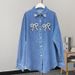 Women's Clothing Fashion Denim Jackets Jackets Retro Tops_ecoleips.com