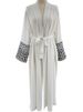 Embroidered Abaya Cardigan Robe Muslim Arabic Clothing Dress_ecoleips.com