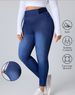 Plus Size High Waist Tummy Control Slimming Jeans Four Way Stretch Women's Clothing_ecoleips.com