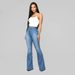 Women's Clothing High Waist Stretch Slim Fit Horseshoe Pants_ecoleips.com