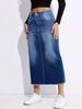 Women's Clothing Hip Skirt New Spot Women's Clothing Raw Edge Split Jeans Women_ecoleips.com