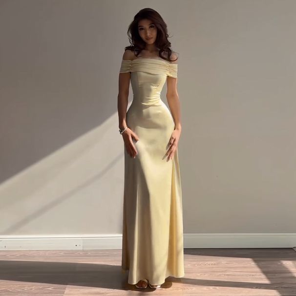 Hip Dress Long Dress Spice Girl Shoulder Party Evening Dress Temperament Dress_ecoleips.com