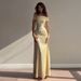 Hip Dress Long Dress Spice Girl Shoulder Party Evening Dress Temperament Dress_ecoleips.com