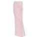 Women's Clothing New Long Skirts Fashionable Sexy Versatile Hip Wrapped Long Satin Skirt_ecoleips.com