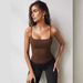Women's Clothing Women's Knitted Slim Fit Cami Top, Summer Stretchy Ribbed Vest For Layering_ecoleips.com