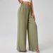 Women's Wide Leg Pants Loose Casual Style European American Cross Border Fashion in Stock_ecoleips.com