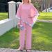 Women's Clothing Autumn New Sequin Exquisite Round Neck Suit_ecoleips.com