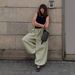 Cross-border Pure Cotton European And American 2026 Spring/summer Street Fashion Casual Relaxed Wide-leg Loose Lantern_ecoleips.com