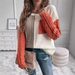 Cozy Patch-Pocket Sweater – Acrylic Blend Pullover With Contrast Stitching (S/M/L/XL, Oversized Fit, Fall-to-Winter Essential, Sweetheart Colors)_ecoleips.com