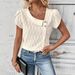 European And American Style Women's Solid Color Top Elegant Slanted Neck Design Summer New Arrival Cross Border Fashion for Ladies_ecoleips.com