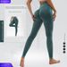 Women's Clothing Sand Wash Seamless Yoga Pants High Waist Peach Hip Fitness Pants Running Washed Frosted Skinny Sports Pants_ecoleips.com