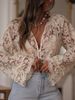 Women's Clothing Women's Casual Lace Shirt European American Style Hollowed Out Blouse Long Sleeve For Formal & Casual_ecoleips.com