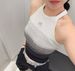 2026 New Gradient Knitted Vest For Women, Slim Fit, Sleeveless, Sexy Style, Versatile Short Tank Top_ecoleips.com