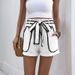 Women's Clothing Summer New Women's Clothing Lace Casual Shorts Apricot_ecoleips.com