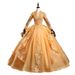 Women's Clothing Solo Performance Costume V Neck New Color Yarn Vocal Music Art Examination Puffy Skirt Host Dress Female Retro_ecoleips.com