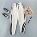 Women's Korean Style Harajuku Loose Fit Slimming Tapered Leg Sweatpants Casual Pants For Spring Autumn_ecoleips.com