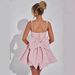 Women's Clothing Women's Sequined Halter Top Dress Style Bow Design Sweet Elegant Luxurious For Birthday Parties_ecoleips.com