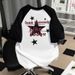 Unisex Pure Cotton Raglan T-Shirt Short Sleeve Trendy Versatile Base Layer Top for Spring Summer Autumn_ecoleips.com