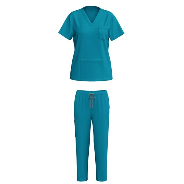 Women's Clothinglothes Quick Drying Nurse Clothes Short Sleeved Hand Washing Clothes Cross Border Clothing Foreign Trade Medical Suit_ecoleips.com