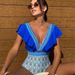 Women's Clothing One-Piece Swimsuit Women's Sexy V-Neck Ruffled Backless Bikini Swimsuit_ecoleips.com