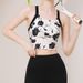 K Fitness Clothing, Sports Underwear, Women's Shockproof Running Fixed One-piece Cup, Fitness Bra, Gathering Running Yoga Clothes_ecoleips.com
