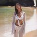 Women's Clothing Long Sleeved Knitted Two Piece Short Top Beach Skirt Suit Women's Dress_ecoleips.com