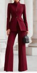 Women's Clothing Temperament Commuting Large Size Two Piece Casual Suit Women's Spring And Autumn Jacket Casual Trousers_ecoleips.com