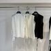 Designer Fake Two-Piece Sleeveless Blouse, Chiffon Top With Layered Detail, Loose Fit Elegant Shirt For Women_ecoleips.com