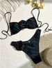 Women's Clothing Fashion Three Dimensional Flower Bikini Suit_ecoleips.com