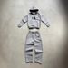 Men's Graphic Print Hoodie And Sweatpants Set, Fleece Lined Casual Tracksuit For Streetwear And Lounge_ecoleips.com