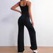 Sculpting Long Sling Bodysuit - Peach Lift Backless Jumpsuit For Yoga & Night Out Versatile Style Chameleon_ecoleips.com