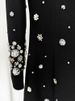 K New Fashion Heavy Industry Nail Bead Inlaid Diamond Slim Fit Long Dress Formal Dress Long Skirt_ecoleips.com