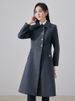 Mid-length Hotel Property Sales Workwear, Men's Warm Woolen Coat, Women's Professional Attire Jacket_ecoleips.com