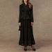 Women's Clothing Handmade Beaded Two Piece Set Court Style Full Skirt With Back Tie Heavy Duty Fashion Muslim Clothing_ecoleips.com