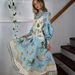 Women's Clothing Fashionable Linen Baby Collar Cardigan Big Swing Dress_ecoleips.com