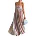 2026 Spring New Collection: Cross-Border European American Foreign Trade Women's Clothing - Elegant And Sexy Color-Block_ecoleips.com