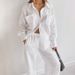Spring Summr Nw Long Slv Shirt High Waist Straight Pants Womn Loos Casual Elgant Two-Pic St 2025 Fashion_ecoleips.com