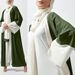 Middle East Dubai Clothing, Sun-protective Patchwork Cardigan Robe, Long Style_ecoleips.com