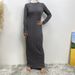 Simple Autumn Winter Knitted Sweater Base Dress For Women_ecoleips.com