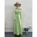 Women's Clothing Spring Women's Slim Fit Long Sleeve V Neck Dress Elegant Lace Up Long Sleeve For Formal & Casual For Women_ecoleips.com