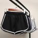 Women's plus Size Quick Drying Pajamas Summer Loose Fitting Wide Leg Fitness Sports mid Waist Trendy Capri Pants_ecoleips.com