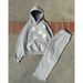 Women's Clothing Unisex Geometric Star 3D Embroidered Hoodie - Stylish Pullover With Patchwork Design For Men & Women (Grey, Light Grey, S/M/L/XL)_ecoleips.com