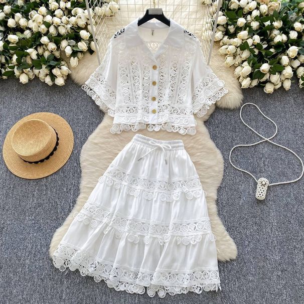 Women's Modest Abaya Dress Muslim Style Two Piece Set With Rhinestones Plus Size Blouse Shirt_ecoleips.com