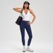 Halter V Neck Open Back Seamless Yoga Tank Top_ecoleips.com