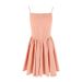 WG217 European And American Cross-border Summer New Sweet, Fashionable, Sexy Dress, Solid Color Zipper Strapless_ecoleips.com